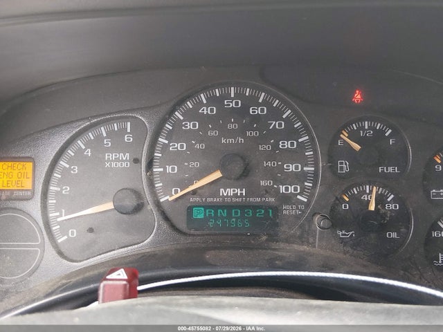 45755082 :رقم المزاد ، 1GTEC19T62Z234447 vin ، 2002 Gmc Sierra 1500 Sle مزاد بيع