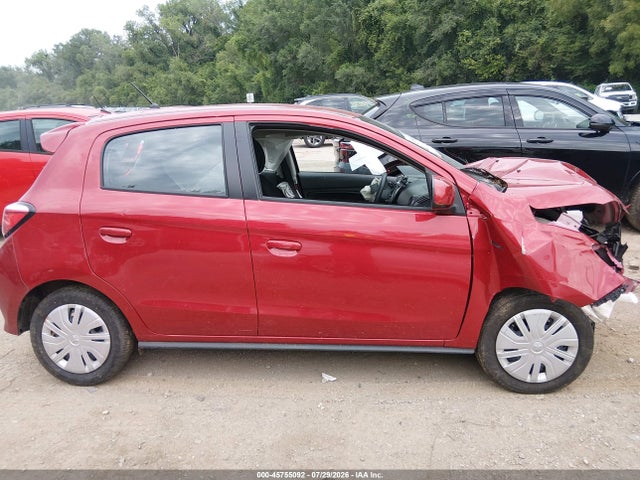 2024 Mitsubishi Mirage Es/le მანქანა იყიდება აუქციონზე, vin: ML32AUHJ0RH022334, აუქციონის ნომერი: 45755092