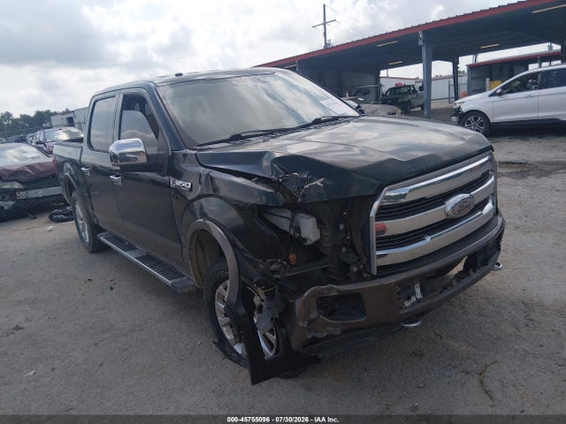 45755096 :رقم المزاد ، 1FTEW1EF7FFA79163 vin ، 2015 Ford F-150 Lariat مزاد بيع