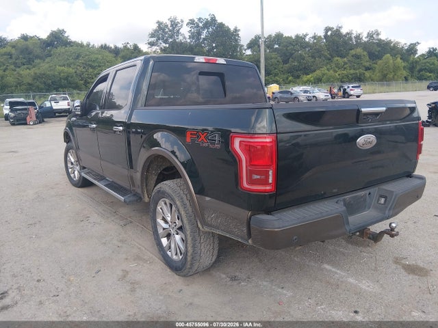 45755096 :رقم المزاد ، 1FTEW1EF7FFA79163 vin ، 2015 Ford F-150 Lariat مزاد بيع