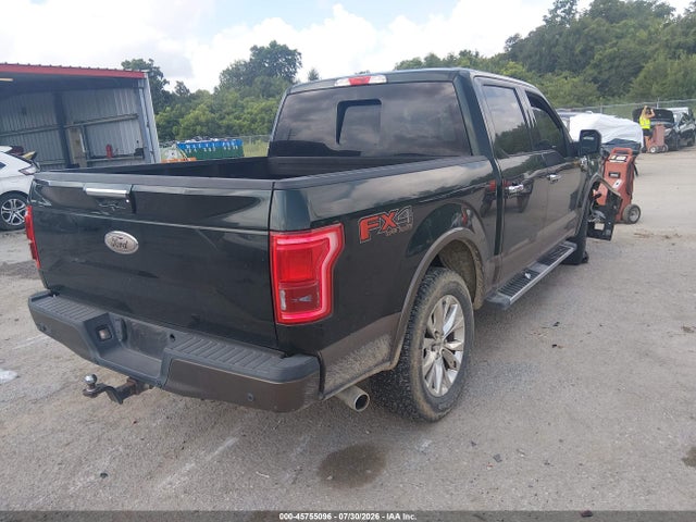 45755096 :رقم المزاد ، 1FTEW1EF7FFA79163 vin ، 2015 Ford F-150 Lariat مزاد بيع