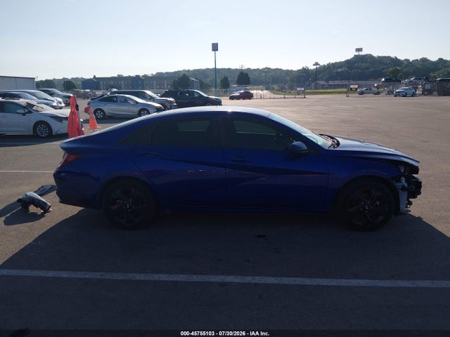 Продажа на аукционе авто 2022 Hyundai Elantra Hybrid Blue, vin: KMHLM4AJXNU031722, номер лота: 45755103