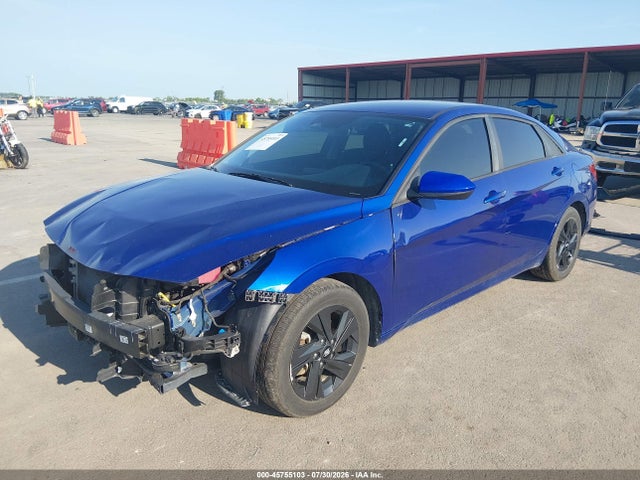Продажа на аукционе авто 2022 Hyundai Elantra Hybrid Blue, vin: KMHLM4AJXNU031722, номер лота: 45755103