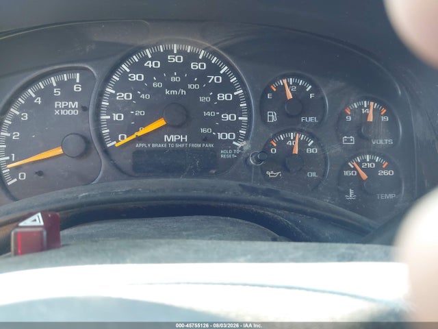 Aukcja sprzedaży 2000 Gmc Sierra 2500 Sl, vin: 1GTGC29U4YE121152, numer aukcji: 45755126