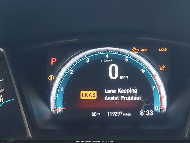 19XFC1F77KE202730 Honda Civic Ex-l
