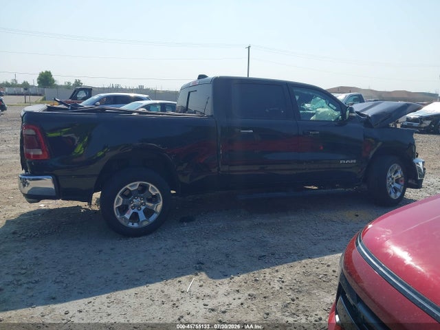 45755133 :رقم المزاد ، 1C6SRFMT5KN514929 vin ، 2019 Ram 1500 Big Horn/lone Star  4x4 6'4 Box مزاد بيع