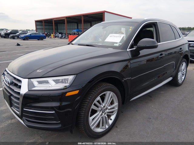 45755233 :رقم المزاد ، WA1BNAFY7J2222435 vin ، 2018 Audi Q5 2.0t Premium/2.0t Tech Premium مزاد بيع