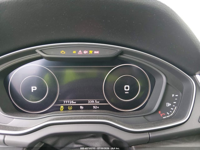 45755233 :رقم المزاد ، WA1BNAFY7J2222435 vin ، 2018 Audi Q5 2.0t Premium/2.0t Tech Premium مزاد بيع