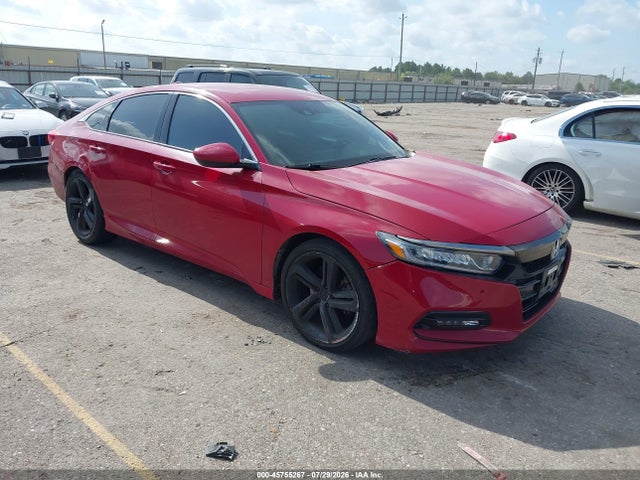 Продажа на аукционе авто 2018 Honda Accord Sport, vin: 1HGCV1F34JA054582, номер лота: 45755267