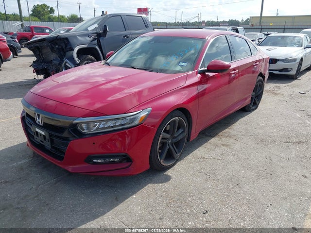 Продажа на аукционе авто 2018 Honda Accord Sport, vin: 1HGCV1F34JA054582, номер лота: 45755267