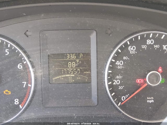 45755270 :رقم المزاد ، 3VWDP7AJ3CM131841 vin ، 2012 Volkswagen Jetta 2.5l Se مزاد بيع
