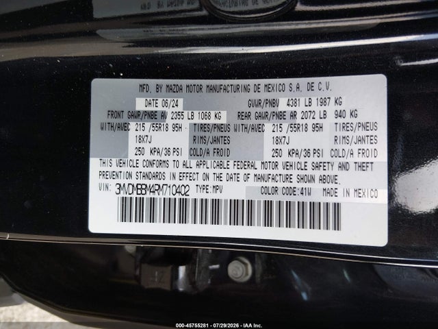 3MVDMBBM4RM710402 Mazda Cx-30 2.5 S Select Sport