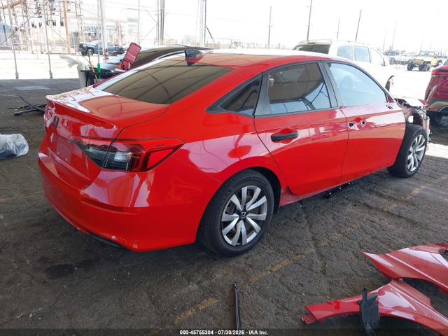 Honda Civic Lx 2022 2HGFE2F22NH528532 Image 4