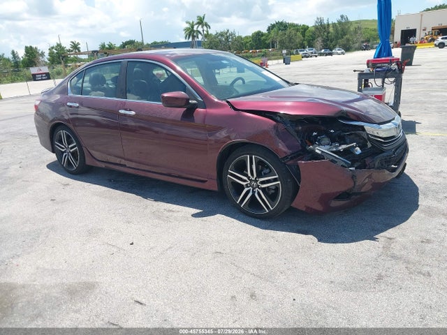 Продажа на аукционе авто 2017 Honda Accord Sport, vin: 1HGCR2F57HA143603, номер лота: 45755345