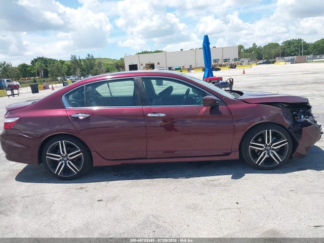 2017 Honda Accord Sport მანქანა იყიდება აუქციონზე, vin: 1HGCR2F57HA143603, აუქციონის ნომერი: 45755345