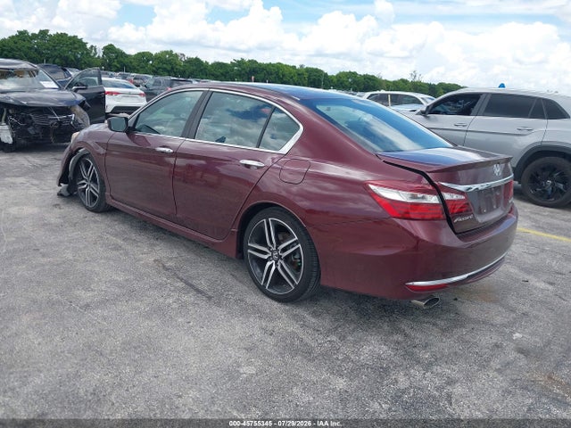 2017 Honda Accord Sport მანქანა იყიდება აუქციონზე, vin: 1HGCR2F57HA143603, აუქციონის ნომერი: 45755345