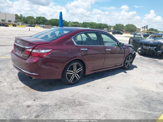 2017 Honda Accord Sport მანქანა იყიდება აუქციონზე, vin: 1HGCR2F57HA143603, აუქციონის ნომერი: 45755345