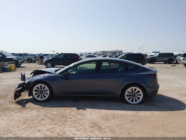 45755397 :رقم المزاد ، 5YJ3E1EA7NF356315 vin ، 2022 Tesla Model 3 Rear-wheel Drive مزاد بيع