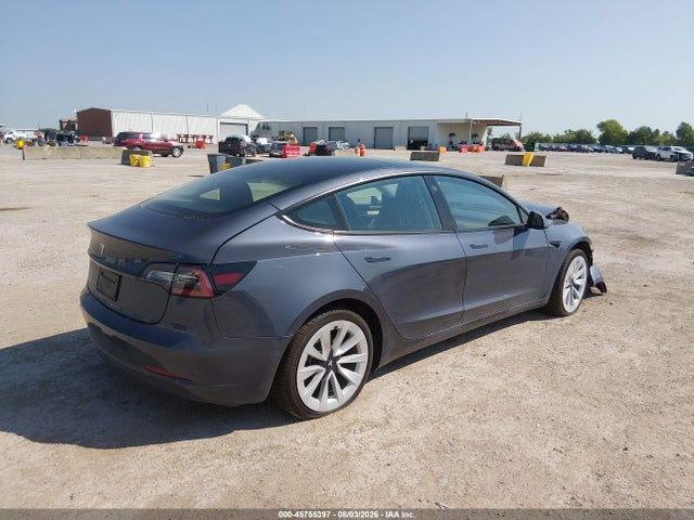 45755397 :رقم المزاد ، 5YJ3E1EA7NF356315 vin ، 2022 Tesla Model 3 Rear-wheel Drive مزاد بيع