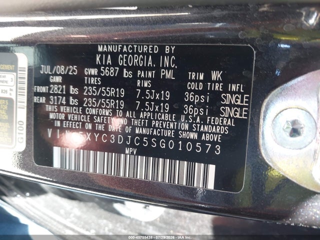 KIA Ev6 Light Long Range Awd 2025 5XYC3DJC5SG010573 Image 9