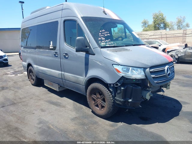 Продаж на аукціоні авто 2019 Mercedes-benz Sprinter 2500 High Roof V6, vin: WDZPF0CD6KT005927, номер лоту: 45755450