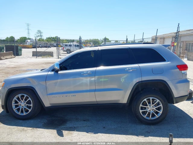 2015 Jeep Grand Cherokee Limited მანქანა იყიდება აუქციონზე, vin: 1C4RJFBG5FC706549, აუქციონის ნომერი: 45755471