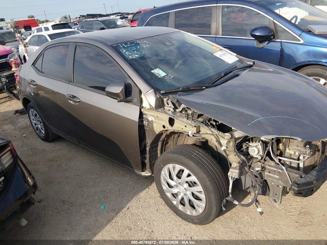 2019 Toyota Corolla Le მანქანა იყიდება აუქციონზე, vin: 2T1BURHE3KC225913, აუქციონის ნომერი: 45755572