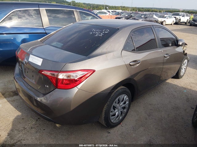 2019 Toyota Corolla Le მანქანა იყიდება აუქციონზე, vin: 2T1BURHE3KC225913, აუქციონის ნომერი: 45755572