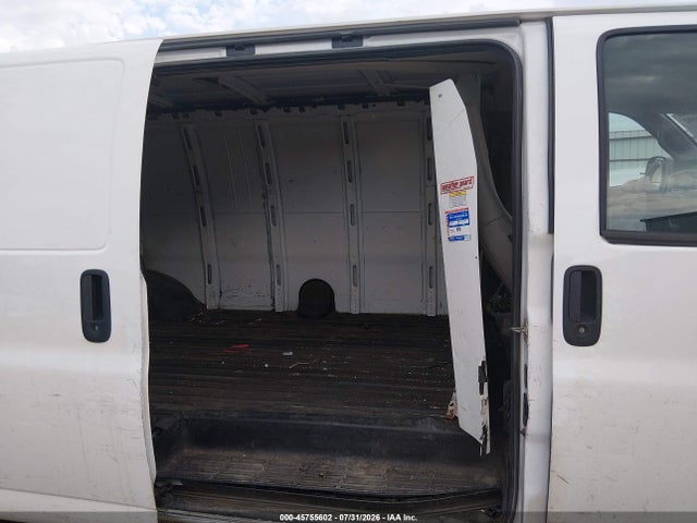 Aukcja sprzedaży 2021 Chevrolet Express Cargo Rwd 2500 Extended Wheelbase Wt, vin: 1GCWGBF77M1174122, numer aukcji: 45755602