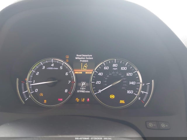 Aukcja sprzedaży 2019 Acura Mdx Standard, vin: 5J8YD3H38KL006607, numer aukcji: 45755640