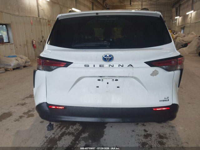 Aukcja sprzedaży 2022 Toyota Sienna Le, vin: 5TDKRKEC5NS103223, numer aukcji: 45755657
