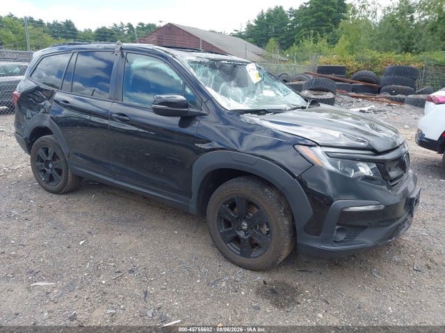 45755682 :رقم المزاد ، 5FNYF6H89NB098159 vin ، 2022 Honda Pilot Awd Trailsport مزاد بيع