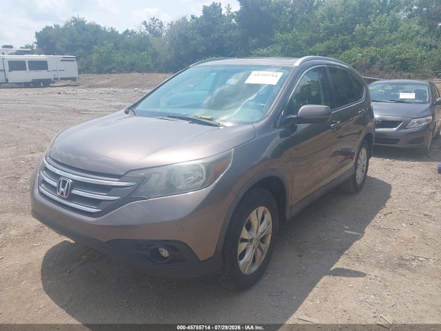45755714 :رقم المزاد ، 2HKRM4H7XEH629134 vin ، 2014 Honda Cr-v Ex-l مزاد بيع