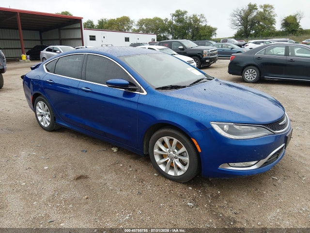 45755755 :رقم المزاد ، 1C3CCCCG0FN510136 vin ، 2015 Chrysler 200 C مزاد بيع