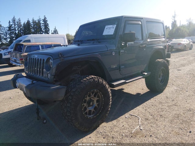 Продажа на аукционе авто 2014 Jeep Wrangler Sahara, vin: 1C4AJWBG5EL132725, номер лота: 45755770