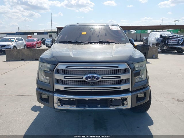 45755839 :رقم المزاد ، 1FTEW1CG1FFC21826 vin ، 2015 Ford F-150 Platinum مزاد بيع