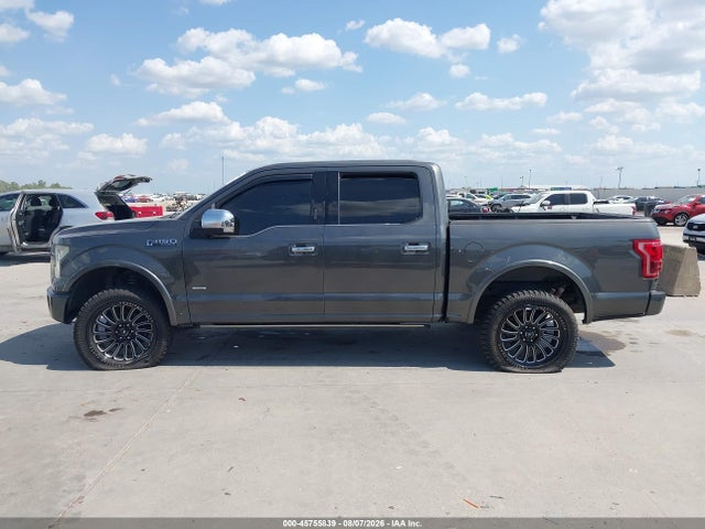 45755839 :رقم المزاد ، 1FTEW1CG1FFC21826 vin ، 2015 Ford F-150 Platinum مزاد بيع