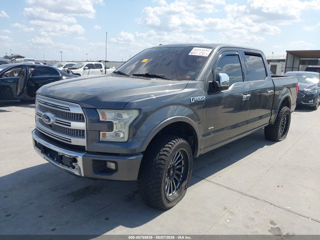 45755839 :رقم المزاد ، 1FTEW1CG1FFC21826 vin ، 2015 Ford F-150 Platinum مزاد بيع
