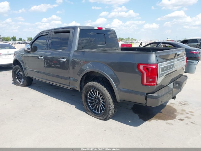 45755839 :رقم المزاد ، 1FTEW1CG1FFC21826 vin ، 2015 Ford F-150 Platinum مزاد بيع