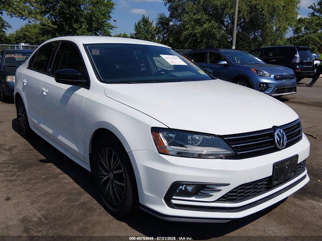 2018 Volkswagen Jetta 1.4t Se/1.4t Wolfsburg Edition მანქანა იყიდება აუქციონზე, vin: 3VWDB7AJ3JM236035, აუქციონის ნომერი: 45755849