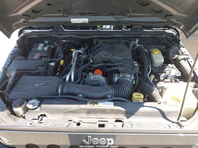 45755847 :رقم المزاد ، 1C4HJWDG0GL284636 vin ، 2016 Jeep Wrangler Unlimited Sport مزاد بيع