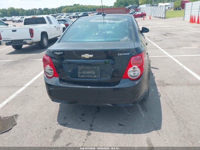 45755868 :رقم المزاد ، 1G1JA5SH9G4150122 vin ، 2016 Chevrolet Sonic Ls Auto مزاد بيع