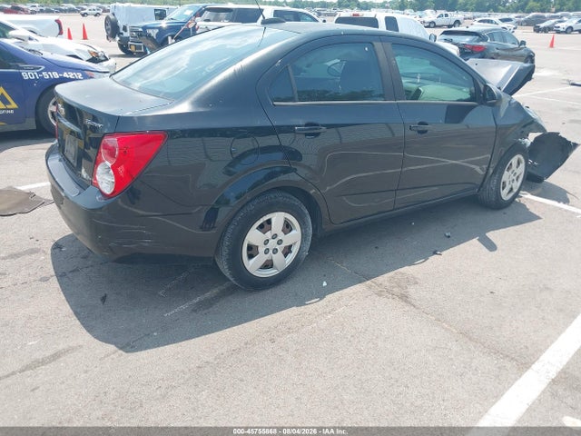 45755868 :رقم المزاد ، 1G1JA5SH9G4150122 vin ، 2016 Chevrolet Sonic Ls Auto مزاد بيع