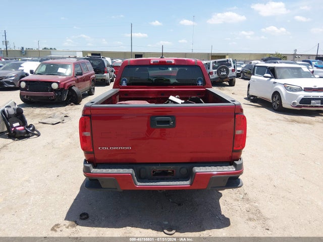 45755931 :رقم المزاد ، 1GCGSBEA0M1278046 vin ، 2021 Chevrolet Colorado مزاد بيع