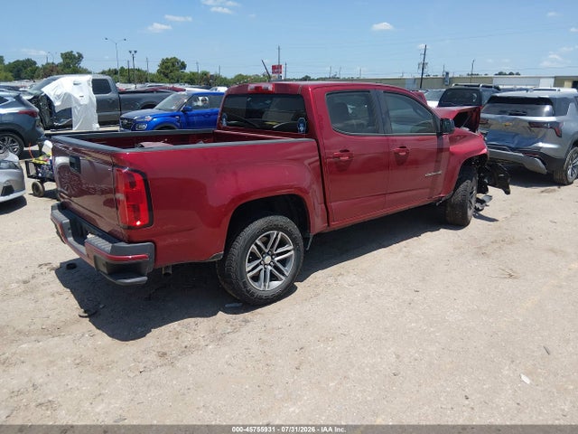 45755931 :رقم المزاد ، 1GCGSBEA0M1278046 vin ، 2021 Chevrolet Colorado مزاد بيع