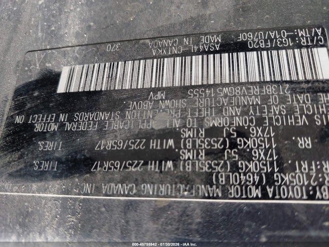 Toyota RAV4 LE 2016 2T3BFREV8GW514555 Image 9