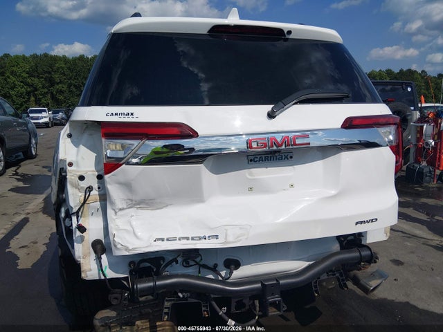 Auction sale of the 2021 Gmc Acadia Awd Slt, vin: 1GKKNULS3MZ160703, lot number: 45755943