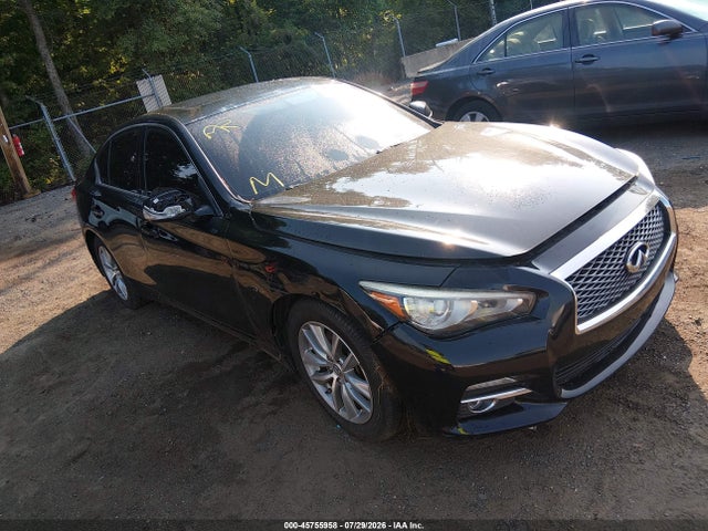 45755958 :رقم المزاد ، JN1BV7AR3FM410019 vin ، 2015 Infiniti Q50 مزاد بيع