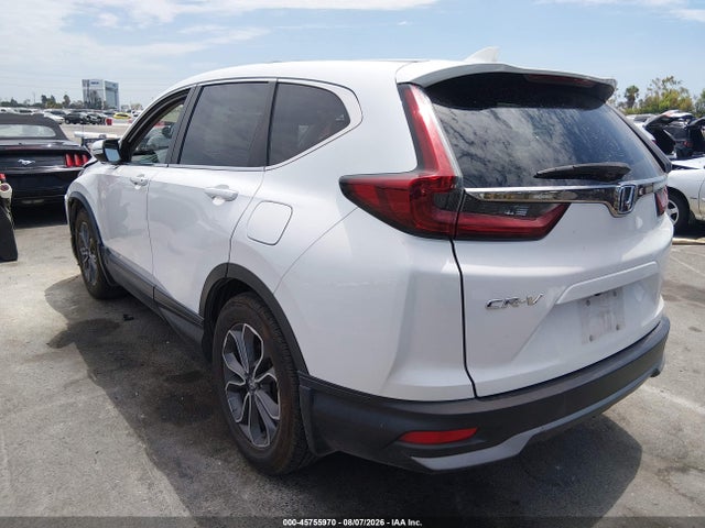 45755970 :رقم المزاد ، 2HKRW1H53MH400235 vin ، 2021 Honda Cr-v 2wd Ex مزاد بيع