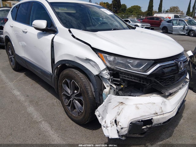 45755970 :رقم المزاد ، 2HKRW1H53MH400235 vin ، 2021 Honda Cr-v 2wd Ex مزاد بيع